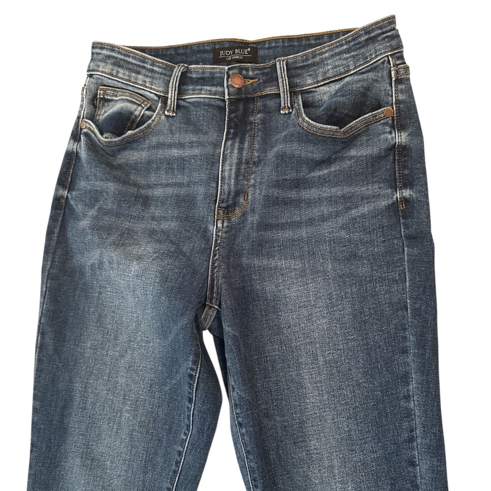Judy Blue Slim Fit High Rise Dark Wash Jeans Womens Size 9/29 - Picture 3 of 8
